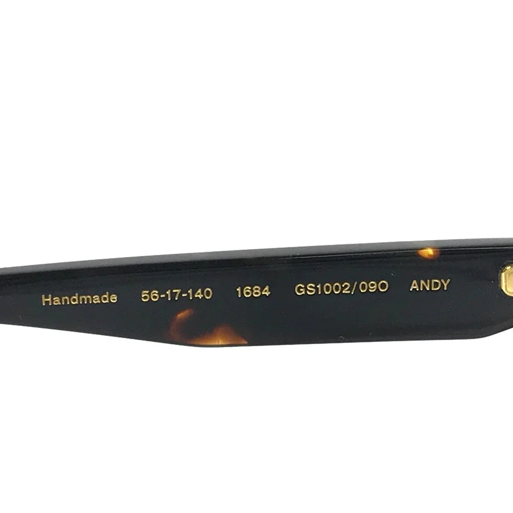 Gigi Studios Eyeglasses Frames ANDY GS1002/090 Dark Tortoise Cat Eye 56-17-140
